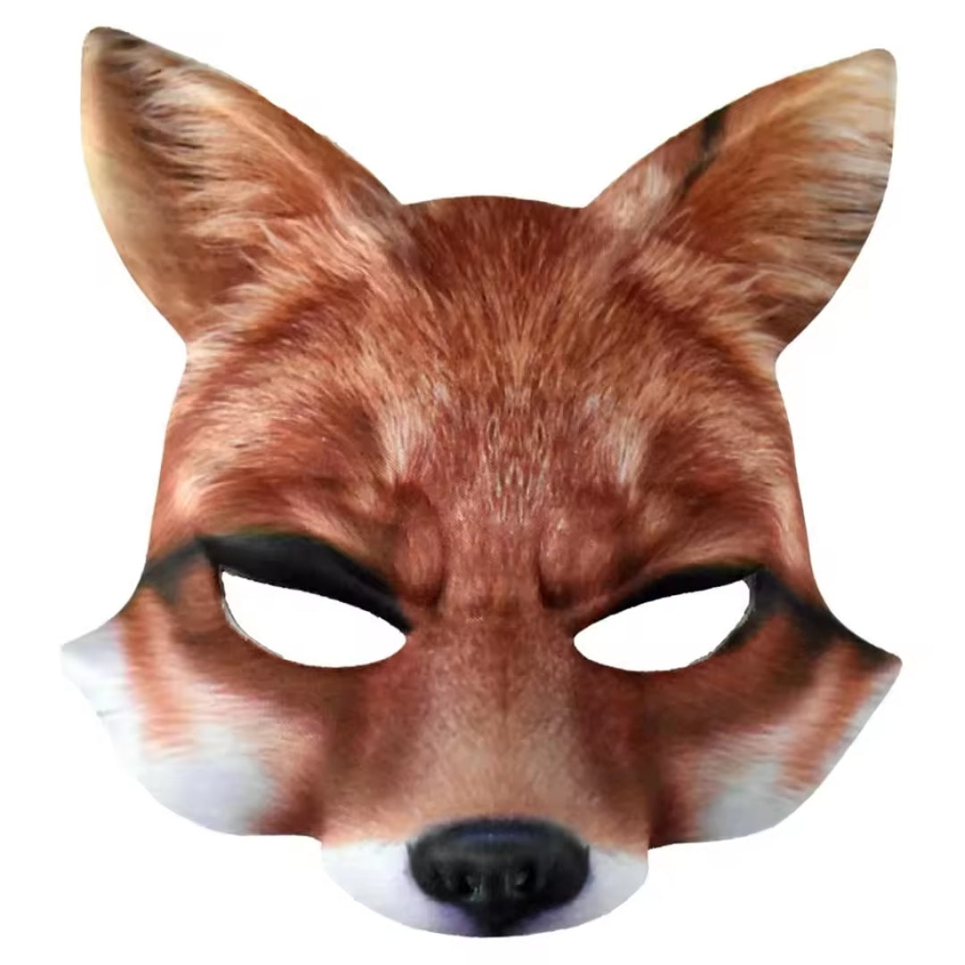 Halloween Dieren Masker - Realistisch 3D Ontwerp