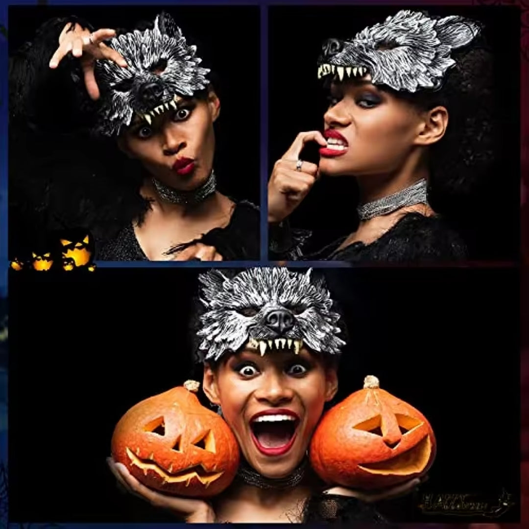 Halloween Dieren Masker - Realistisch 3D Ontwerp