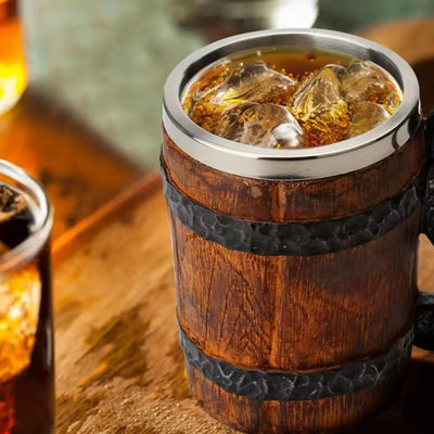 Bierpul Oktoberfest Met Viking Houtlook