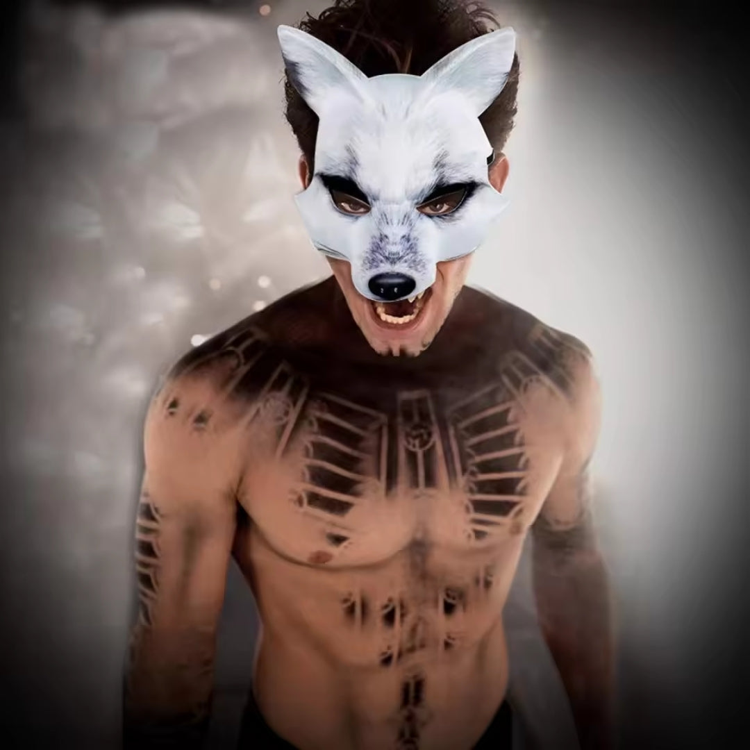 Halloween Dieren Masker - Realistisch 3D Ontwerp