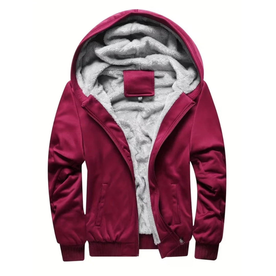 Warme Fleece Jas Voor Heren Met Capuchon - Jack