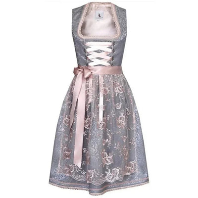 Oktoberfest Dirndl Voor Dames - Korte Mouwen En Elegante Pasvorm