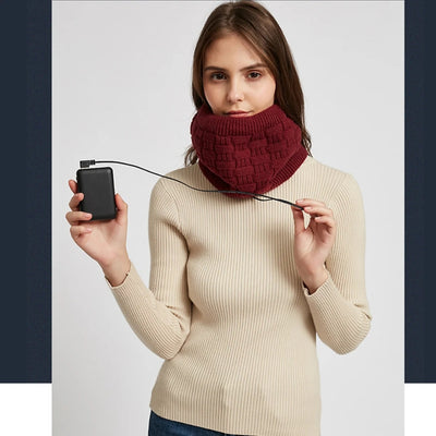 Verwarmde Sjaal - USB Met Constante Temperatuur Van 55°C Voor Buiten