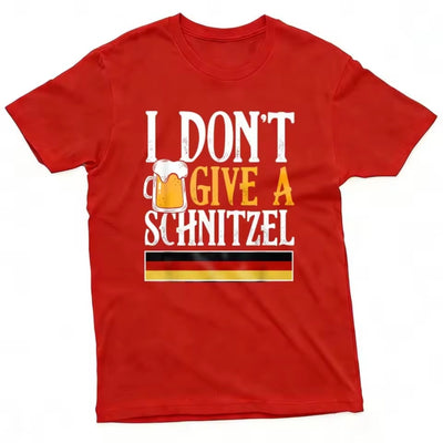 Oktoberfest T-Shirt - I Don't Give A Schnitzel