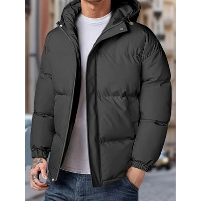 Winddichte Winterjas Heren Met Capuchon - James
