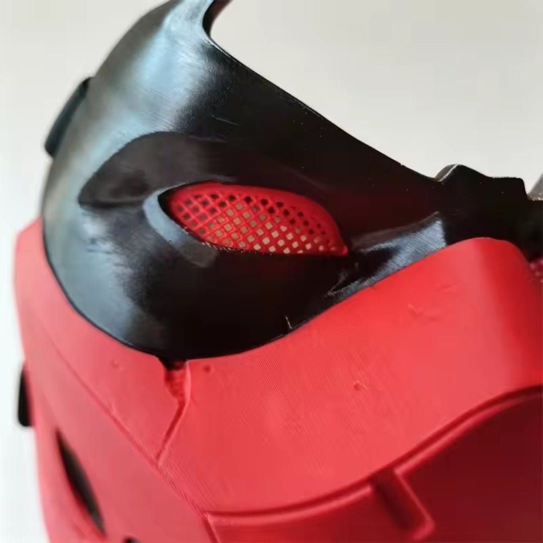 Halloween Masker - Jason Todd - Rode Kap Cosplay Ontwerp