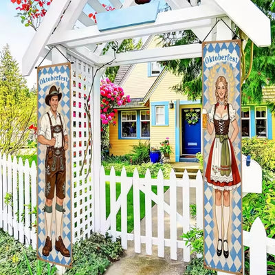 Oktoberfest Decoratie - Beierse Figuren Voor Feestelijke Entree
