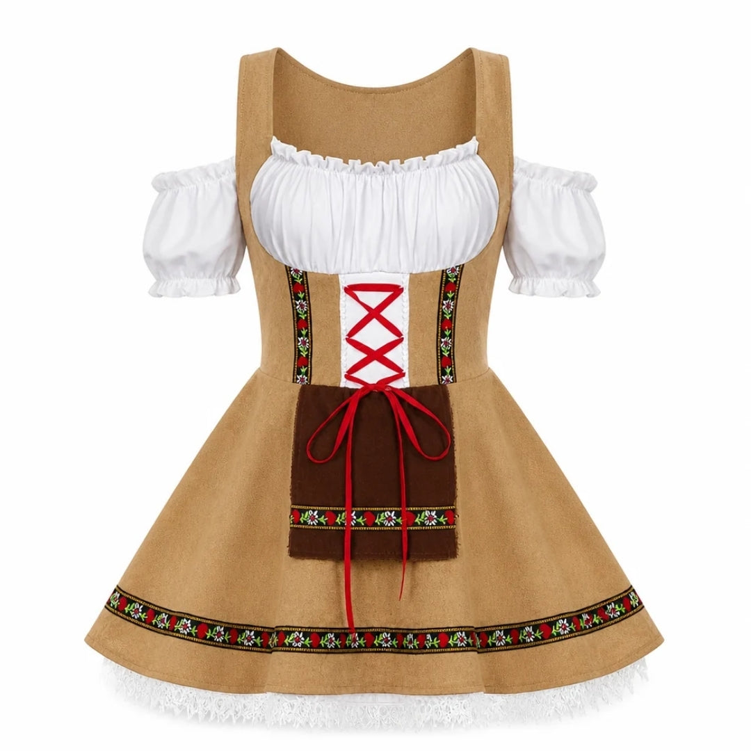Traditionele Oktoberfest Dirndl Jurk - Klassiek Design