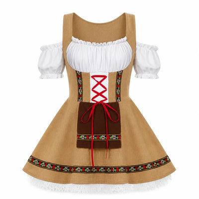 Traditionele Oktoberfest Dirndl Jurk - Klassiek Design