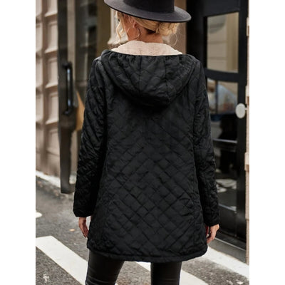 Gewatteerde Fleece Gevoerde Winterjas - Demi
