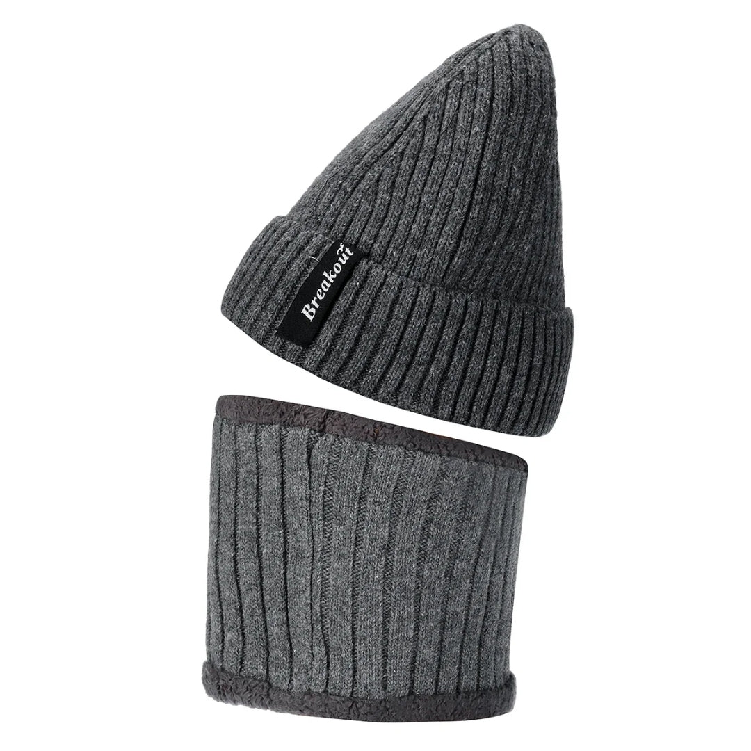 Verwarmde Muts En Sjaal Set - USB Met 3 Warmtestanden