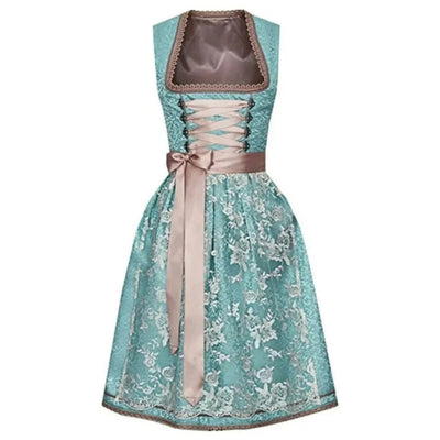 Oktoberfest Dirndl Voor Dames - Korte Mouwen En Elegante Pasvorm