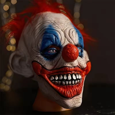 Halloween Clown Masker - Griezelig Lachend Ontwerp
