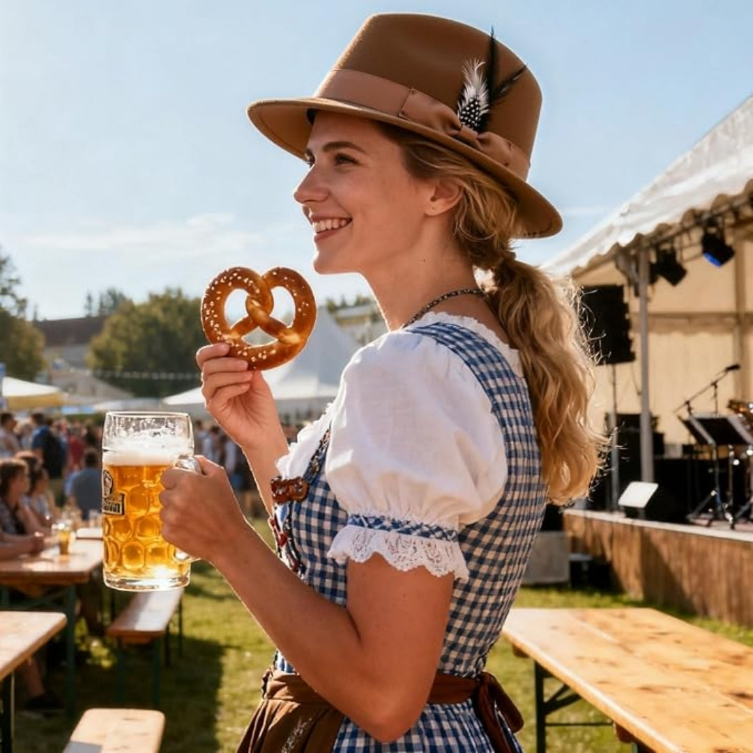 Tiroler Hoedje - Klassieke Beierse Stijl
