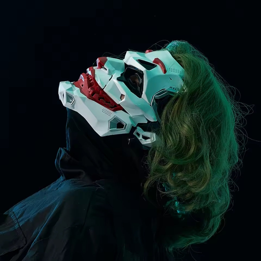 Halloween Masker Joker - Cyberpunk Ontwerp