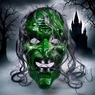Heksen Masker Halloween - Griezelig Sorceress