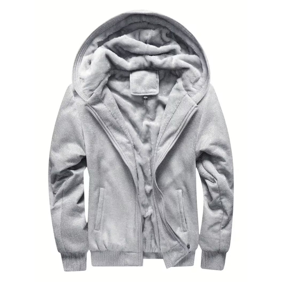 Warme Fleece Jas Voor Heren Met Capuchon - Jack