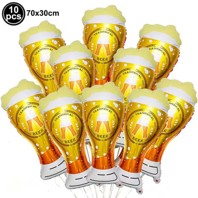 Oktoberfest Ballonnen - Feestelijke Bierglas Decoratie