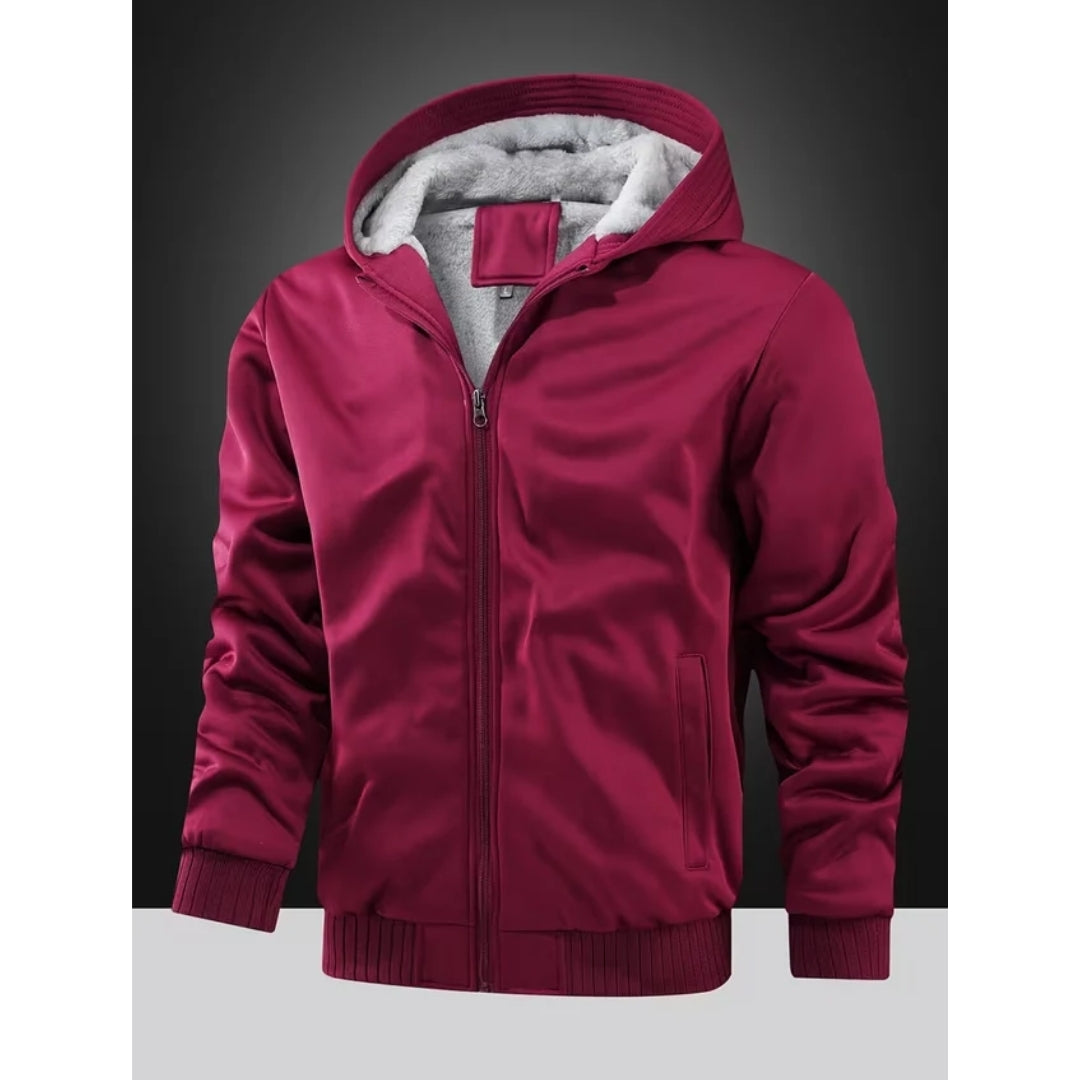 Warme Fleece Jas Voor Heren Met Capuchon - Jack