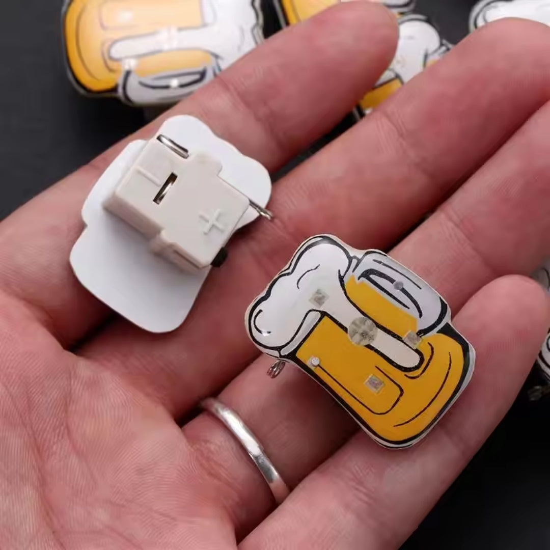 Oktoberfest Speltjes - Lichtgevende Bierpul Stijl - 10 Stuks