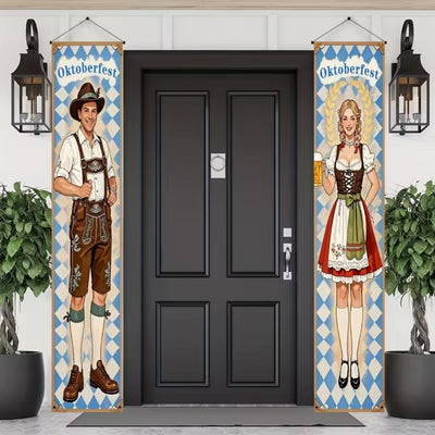 Oktoberfest Decoratie - Beierse Figuren Voor Feestelijke Entree