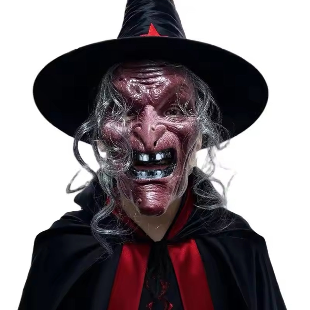 Heksen Masker Halloween - Griezelig Sorceress
