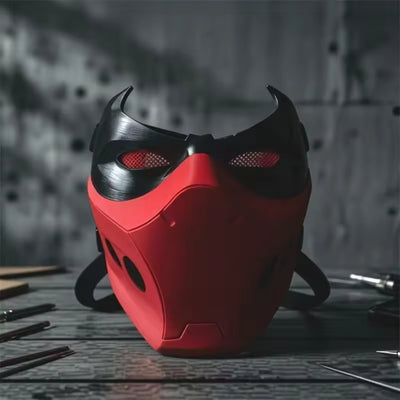 Halloween Masker - Jason Todd - Rode Kap Cosplay Ontwerp