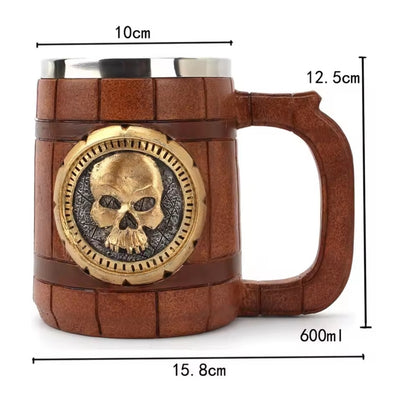 Bierpul Oktoberfest Met Viking Houtlook