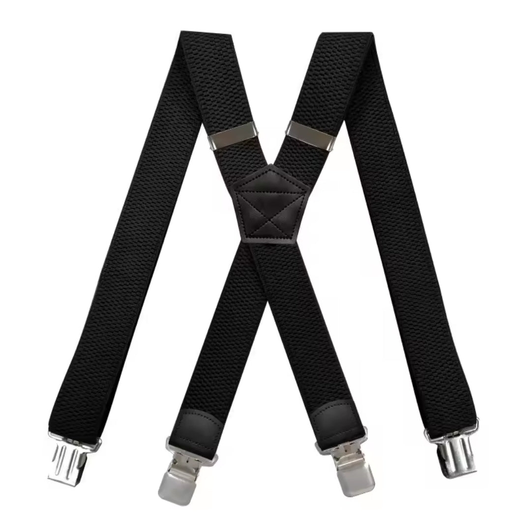 Bretels - Heavy Duty X-Back met 4 Sterke Clips