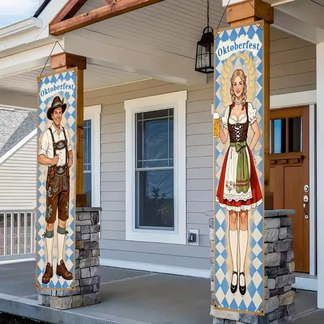 Oktoberfest Decoratie - Beierse Figuren Voor Feestelijke Entree