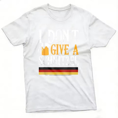 Oktoberfest T-Shirt - I Don't Give A Schnitzel