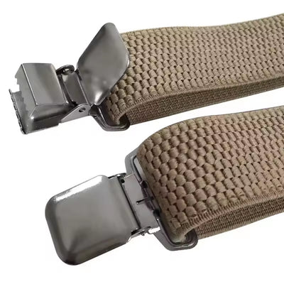 Bretels - Heavy Duty X-Back met 4 Sterke Clips