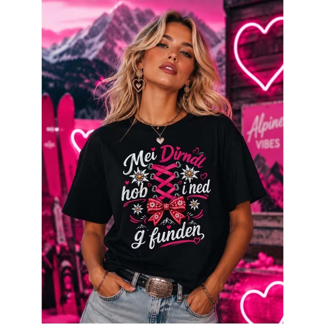 Oktoberfest T-Shirt Dames - Mei Dirndl