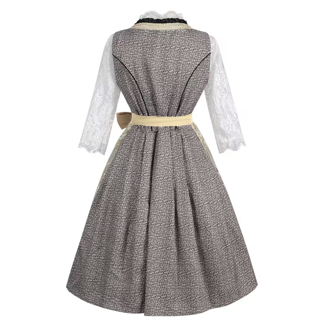 Oktoberfest Dirndl Met Kant en Borduurdetails - Lily