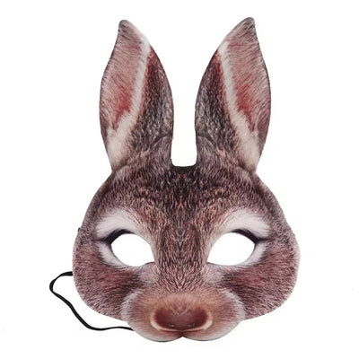 Halloween Dieren Masker - Realistisch 3D Ontwerp