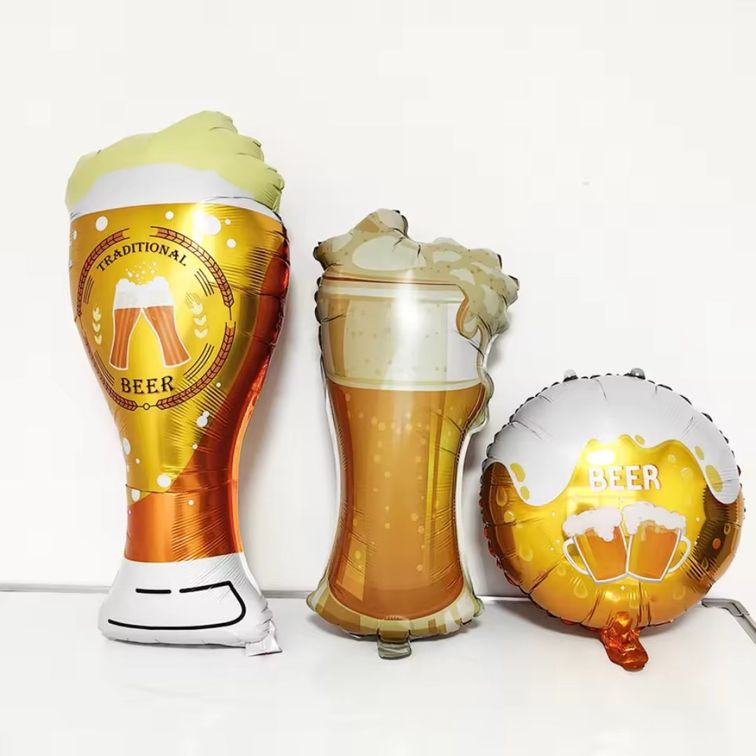Oktoberfest Ballonnen - Feestelijke Bierglas Decoratie