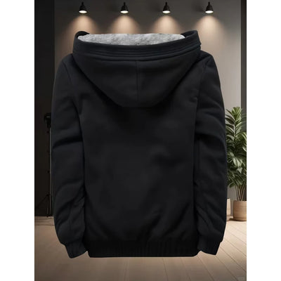 Warme Fleece Jas Voor Heren Met Capuchon - Jack