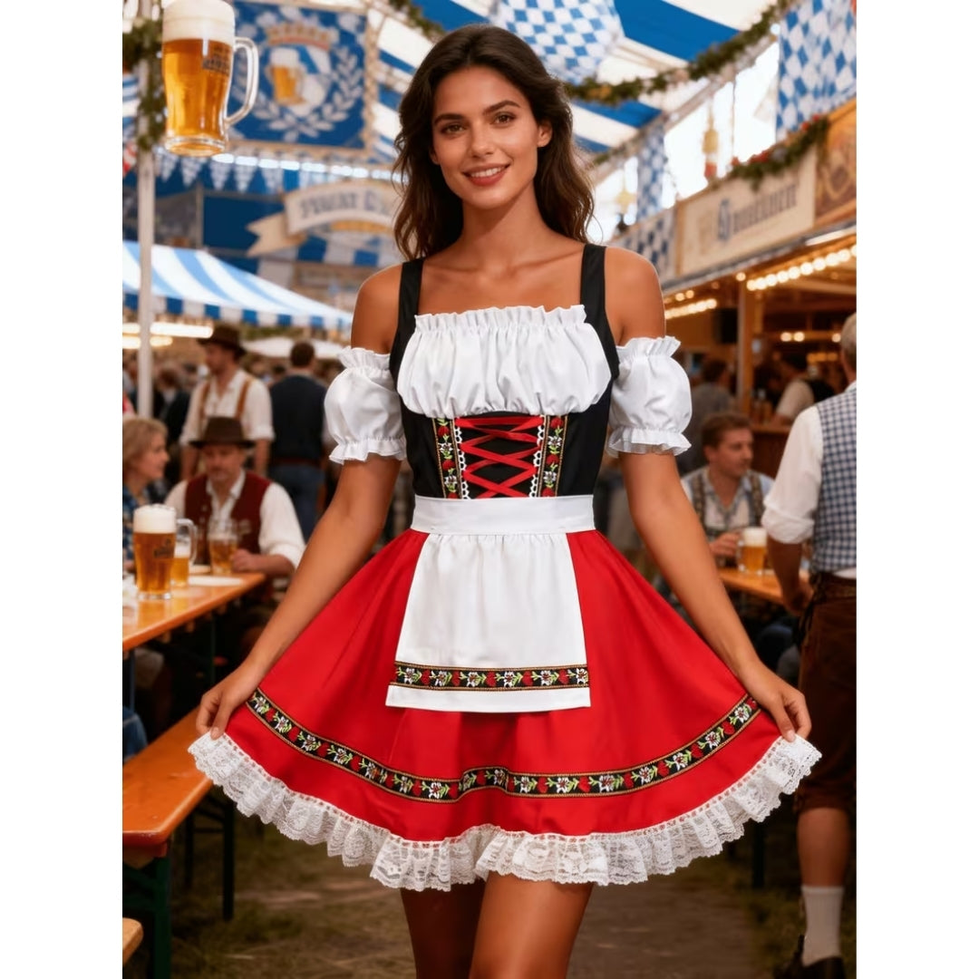 Oktoberfest Dirndl Voor Dames - Frieda