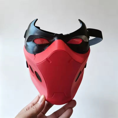 Halloween Masker - Jason Todd - Rode Kap Cosplay Ontwerp