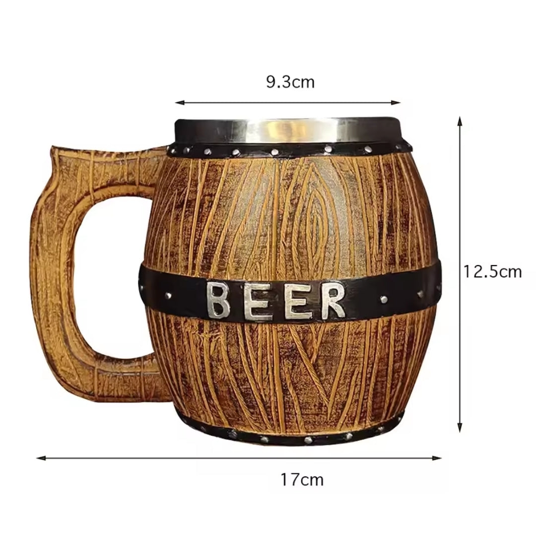 Bierpul Oktoberfest Met Viking Houtlook