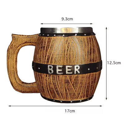 Bierpul Oktoberfest Met Viking Houtlook