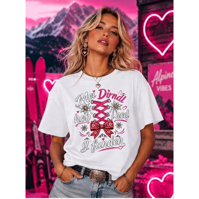Oktoberfest T-Shirt Dames - Mei Dirndl