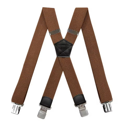 Bretels - Heavy Duty X-Back met 4 Sterke Clips