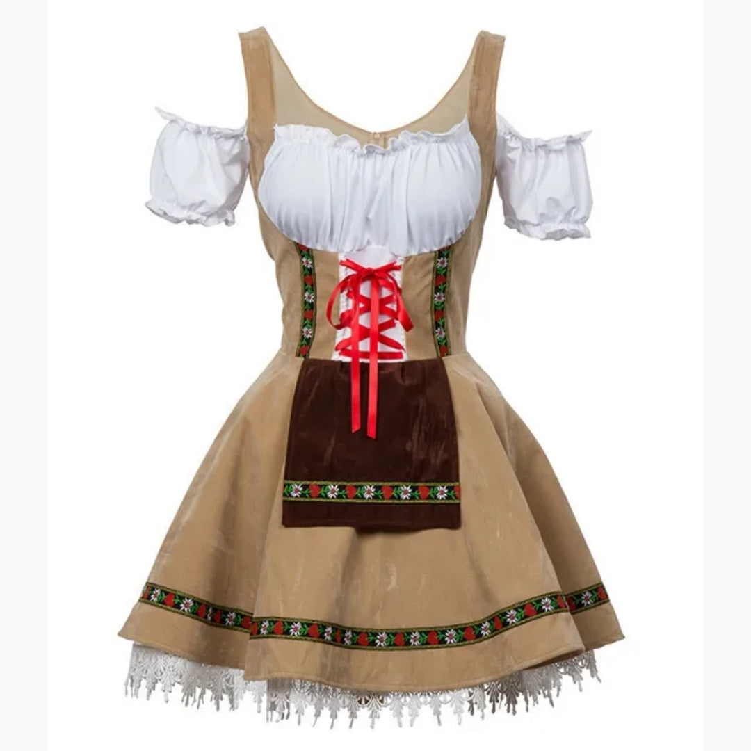 Traditionele Oktoberfest Dirndl Jurk - Duitse Stijl