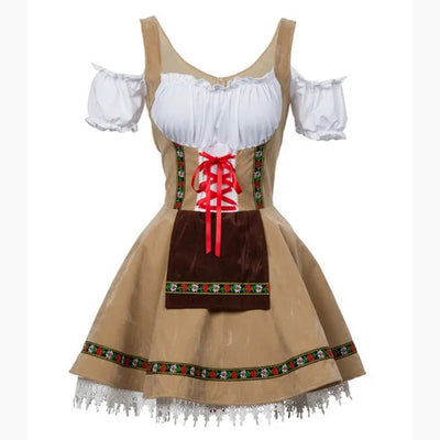 Traditionele Oktoberfest Dirndl Jurk - Duitse Stijl
