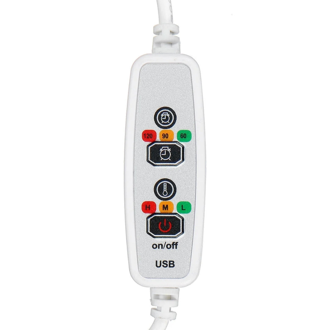 Verwarmde Muts En Sjaal Set - USB Met 3 Warmtestanden