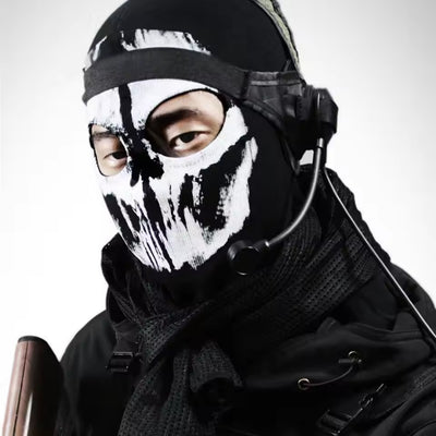 Halloween Masker - Skelet Skull Balaclava Ontwerp