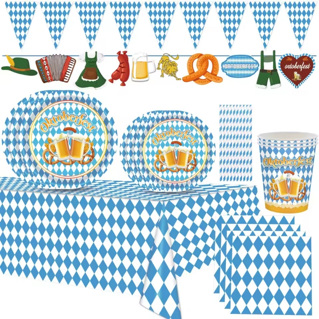 Oktoberfest Feestpakket - 124-Delig
