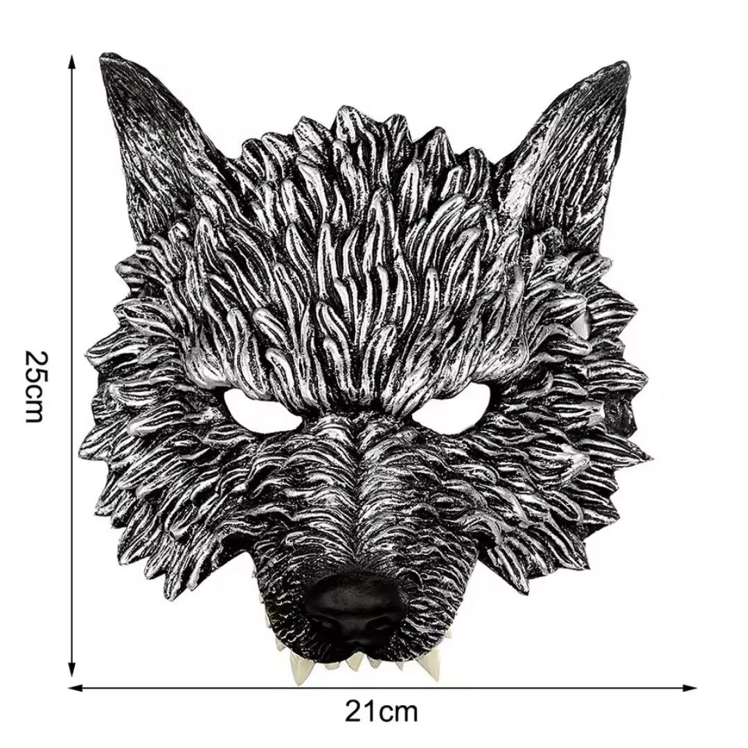 Halloween Dieren Masker - Realistisch 3D Ontwerp