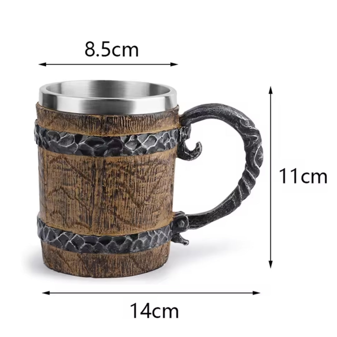 Bierpul Oktoberfest Met Viking Houtlook